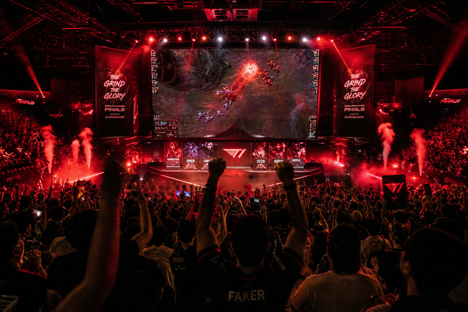Crowd at a Bagggybet tournament final